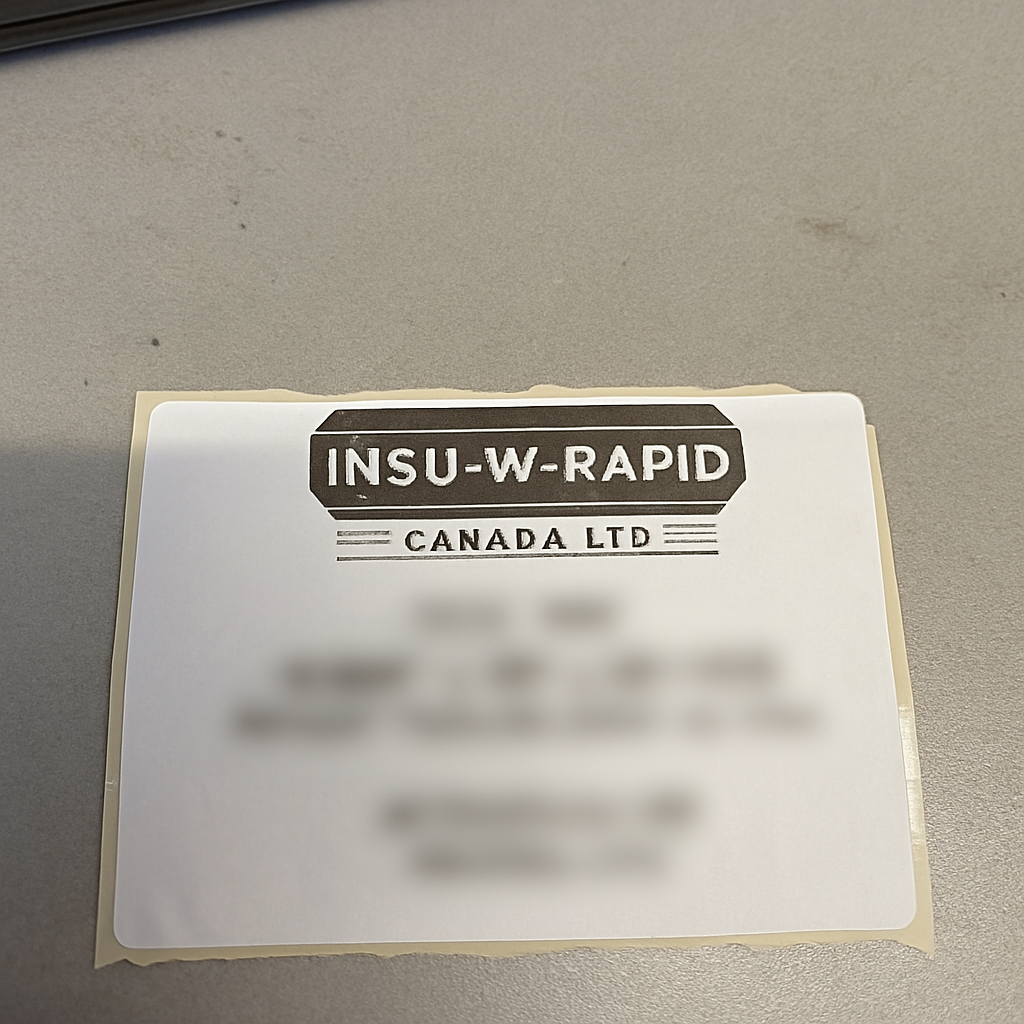 Voorraadlabel met locatiecode