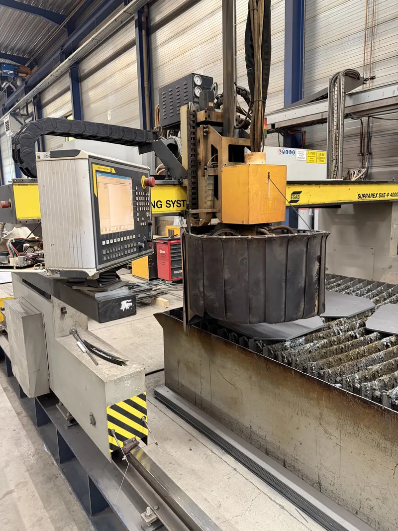 Production machine with software management at Power Piping