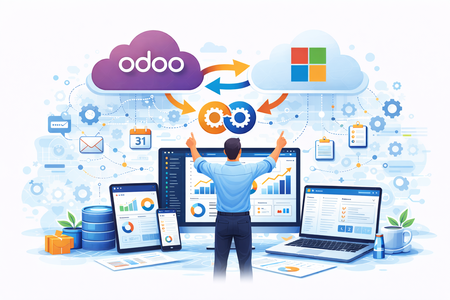 Software integratie setup